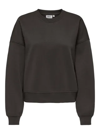 ONLY - ONLBEST L/S CREW NECK SWT Chocolate Torte - Gr. - M