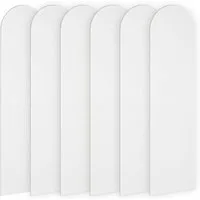 Diwzbyn 3D Wandpaneel 6 Stück 3D Wandpaneel, selbstklebende Kinder-Stoßschutzwandpaneel, (6-tlg) 3D-Dekor-Wandtattoo, für Schlafzimmer und Kinderzimmer