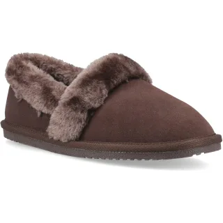 Hush Puppies Ariel Wildleder Damen Schokoladenhausschuhe