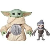 Star Wars Grogu Figur mit Lieblingstier, Spielfigur