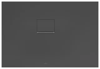 Villeroy & Boch Duschwanne Squaro Infinity (1175SQI2L) 1100x750x40mm Quaryl Anthracite UDQ1175SQI2LV1S