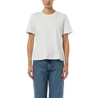 comma T-Shirt unifarben, aus reiner Baumwolle
