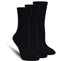 Socked Diabetikersocken Damensocken ohne Gummi (12-Paar) elastische Strümpfe Komfortbund, kein Einschneiden, ohne Naht