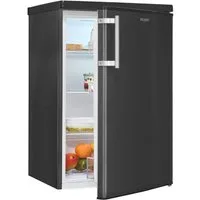 exquisit Kühlschrank KS16-V-H-040E inoxlook-az, 85,5 cm hoch, 55 cm breit, Kompakt & flexibel – ideal für Küche, Büro & Ferienwohnung