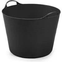 ONDIS24 Wäschekorb Tragekorb Flexi Tub 40L, Spielzeug Eimer Kinderzimmer, Wäschekorb, Flexibler Kunststoff, Garten Kübel