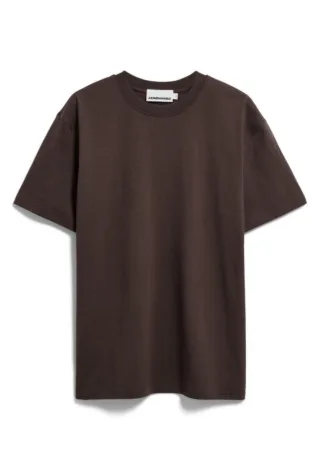 Armedangels - Uni T-Shirt - Maarkos braun - Gr. - S