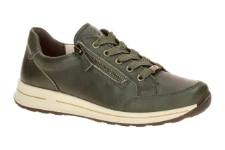 ara 12-54801 61 OSAKA Damen Halbschuhe dunkelgr?n fango EXTRA WEIT bequem Sch...