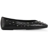 Marc Cain Collections Ballerina Flats, Slipper, Schlupfschuh mit glänzenden Nieten verziert