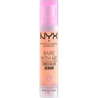 NYX PROFESSIONAL MAKEUP Concealer BARE WITH ME CONALER SERUM, mittlere Deckkraft, kaschiert, rote oder entzündete Hautstellen