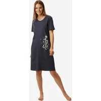 uncover by SCHIESSER Nachthemd Nightwear - kurzarm Schlafkleid, Nachtkleid, Schlafhemd