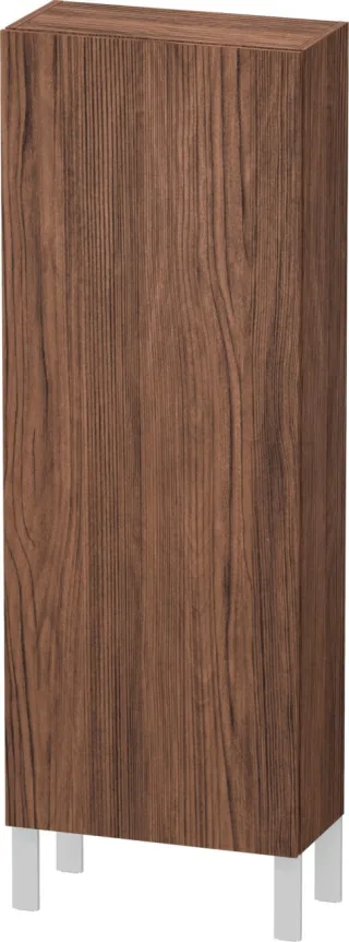 Duravit L-Cube Halbhochschrank Nussbaum dunkel Matt 500x243x1320 mm - LC1169L2121 LC1169L2121