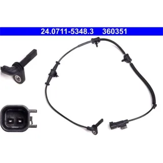 ATE Raddrehzahl Sensor vorne Chevrolet Opel 24.0711-5348.3