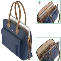 Hama Laptoptasche Notebook-Tasche Handtasche 13,3" bis 14,9" Blau (Notebook-Tasche), Hülle Laptop-Case Shopper Bag 13,3" 13,5" 14" 14,1" 14,2" 14,5" Zoll
