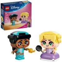 LEGO® Die Mini-Prinzessinnen Jasmin und Rapunzel (43303) Konstruktionsspielsteine, (59 St), LEGO Disney Princess