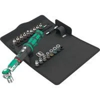 Drehmomentschlüssel Safe-Torque A1 SHK Set 1, 20-teilig schwarz/grün, 1/4" Vierkant, 2-12 Nm