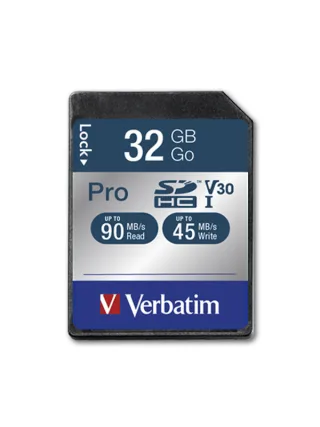 Verbatim PRO | 47021 | Flash-Speicherkarte - 32 GB