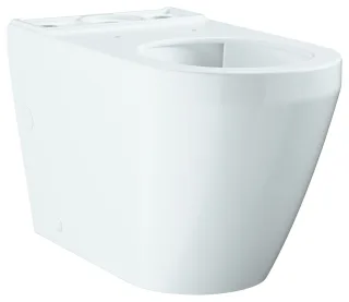 GROHE Stand-WC-Kombination Euro Keramik 102489 back to wall alpinweiß, 102489SH00 102489SH00