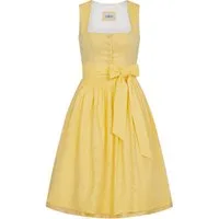 Nübler Trachtenkleid Midi Dirndl Babette in Citrin von Nübler - Rocklänge 65 cm