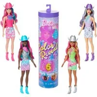 Mattel® Anziehpuppe Mattel JCP01 - Barbie Color Reveal Barbie Disco Star Serie