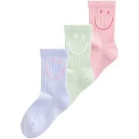 Next Kurzsocken Knöchelsocken mit gepolsterter Sohle, 3er-Pack (3-Paar)