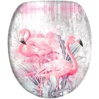 Sanilo WC-Sitz Flamingo 2, mit Absenkautomatik, hochwertig & modern, universell, leichte Montage