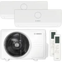 BOSCH Klimagerät CL5000M 53/2 E + CL3000iU W 20 E / CL3000iU W 20 E