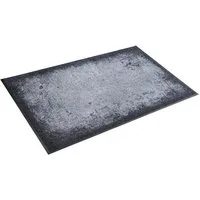 wash+dry by Kleen-Tex Teppich Shades of Grey, rechteckig, Höhe: 7 mm, rutschhemmend, waschbar, Wohnzimmer