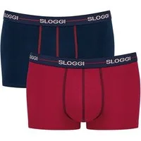 sloggi Retro Boxer Blue Start (2-St) Retro-Boxer Retro-shorts unterhose