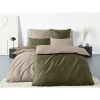 OTTO home Bettwäsche Mila2, Mako-Satin, 2 teilig, Mako-Satin aus 100% Baumwolle, Größe ab 135x200 cm