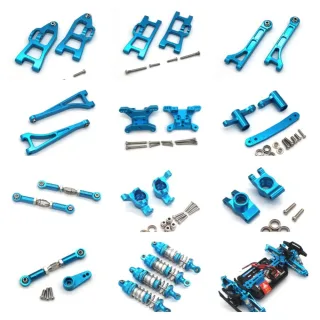 Upgraded Metal Accessories for JJRC C8805 Q130 Q117 1/16 RC Car Vehicle Model Spare Parts