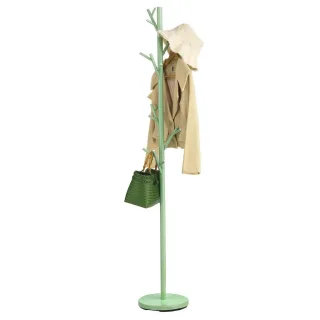 Idimex Kleiderständer, Grün, Metall, Mode, 30x177x30 cm, Garderobe, Garderobenständer