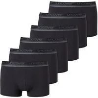 uncover by SCHIESSER Boxershorts Shorts Cotton mit Webgummibund Low Rise im Mehrpack