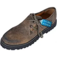 German Wear GW1800-VL Haferlschuh Trachtenschuhe Original Haferlschuhe Lederschuhe Wildleder 2x Senkel