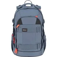 LÄSSIG Schulrucksack Origin Bold, blue, aus recyceltem Material