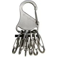 Nite Ize Schlüsselanhänger NITE Ize Schlüssel-Karabiner NI-KLK-11-R3 KeyRack Locker Silber 1 St.