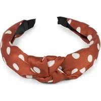 styleBREAKER Haarband, 1-tlg., Haarreif mit Vintage Punkte Muster