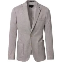 VENTI Sakko VENTI City Herren Sakko Revers Casual-Fit Stretch Bi-Color Beige