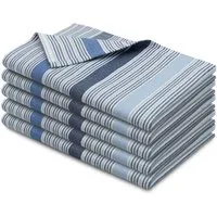 ZOLLNER Geschirrtuch, (Set, 5-tlg), 50 x 70 cm, 100% Baumwolle, vom Hotelwäschespezialisten