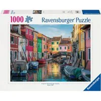 Ravensburger Puzzle Burano in Italien, 1000 Puzzleteile, Made in Germany