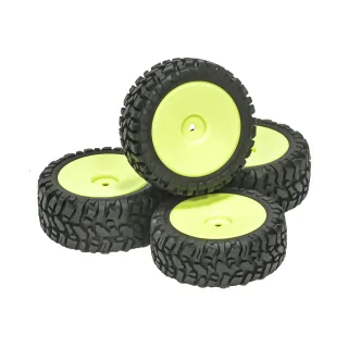 4PCS 12mm Hex RC Car Wheel Tires for MJX 1/14 14209 14210 1/16 16207 16208 16209 16210 M162 M163 H16E SCY 1/16 RC Car Pa
