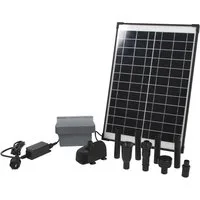 Ubbink Springbrunnenpumpe SolarMax 1000 Accu inkl. PowerControl, Hybrid-Funktion