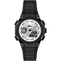 Lacoste Digitaluhr LC33 2001479, Quarzuhr, Armbanduhr, Damenuhr, Herrenuhr, Silikonarmband, digital