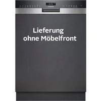 SIEMENS teilintegrierbarer Geschirrspüler iQ500 SN55ZS07CE, 14 Maßgedecke, Bessere Trocknung & weniger Energieverbrauch dank Zeolith