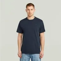 G-STAR T-Shirt Nifous Rundhals, mit Rippeinsatz