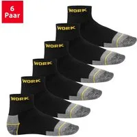 MT Arbeitssocken Herren robuste Arbeits- & Freizeit Kurzschaft Socken (6/12 Paar)