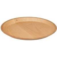 WMF Dekotablett Kineo Serviertablett, 37,5 cm (Rund 37,5 cm, 1 St., Serviertablett), Buchenholz