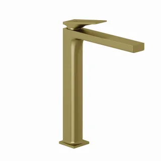 Kludi DECUS Waschtischarmatur hoch 240 ohne Ablaufgarnitur Brushed Gold, 54298N075 54298N075