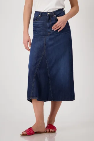 monari - Lyocell-Jeansrock jeans - Gr. - 34