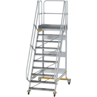 Munk Plattformtreppe fahrbar 60° Stufenbreite 1000 mm - 600750
