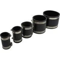 Air Aqua Muffenstopfen Air Aqua Flexible Muffe 25 mm Gummikupplungen für PVC Rohre